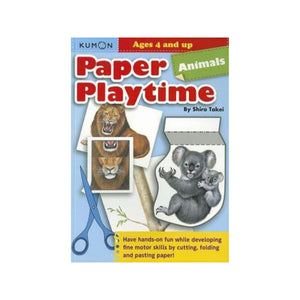 KUMON Paper Playtime: Animals (age 4yrs+)