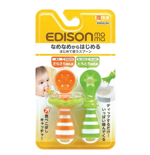 Edison mama BB初學匙羹 - 橙 & 奇異果
