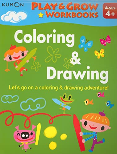 KUMON Play and Grow: Coloring & Drawing (age 4yrs+)