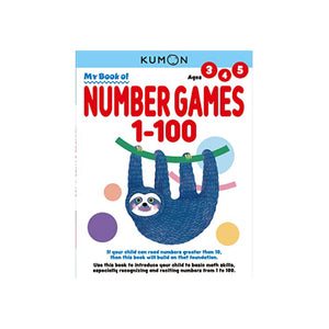 KUMON Mv Book of Numbers Games 1-100 (age 3-5yrs)