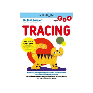 KUMON My First Book of Tracing Revised Edition (age 2-4yrs)