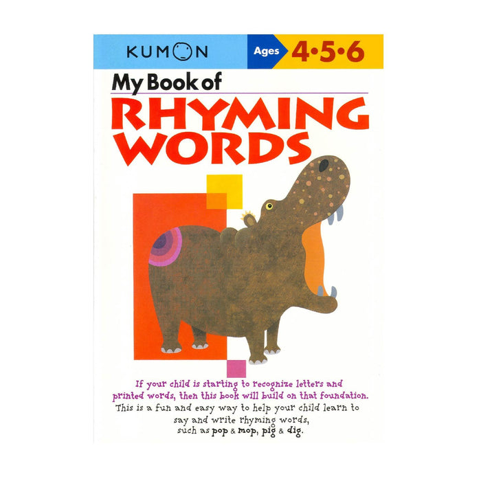 KUMON My Book of Rhyming Words