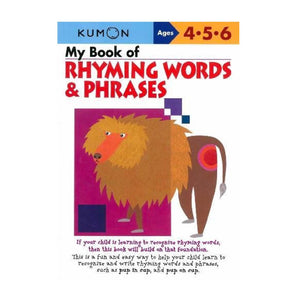 KUMON My Book of Rhyming Words & Phrases