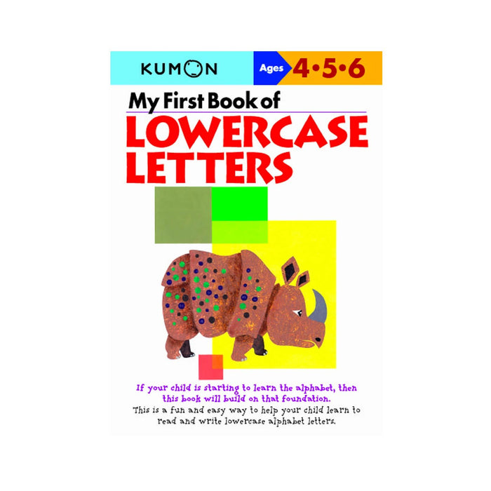 KUMON My First Book of Lowercase Letters