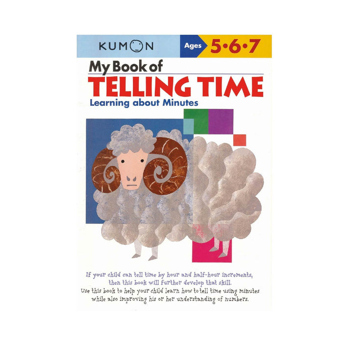 KUMON My Book of Telling Time: Learning About Minutes