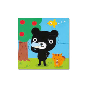 KUMON STEP 1 黑熊君的生活拼圖(2-3塊/1.5歲+)