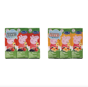 Kids Valley PEPPA PIG 100% 天然果汁 250ml 三包裝
