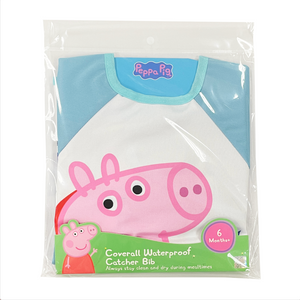 Parents League Peppa Pig 長袖連袋防水罩衣