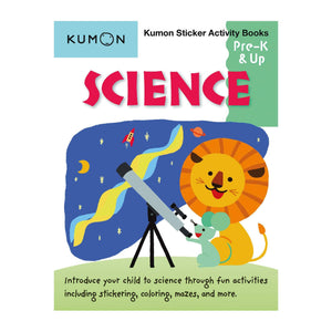 KUMON Science Pre K Sticker Activity Book