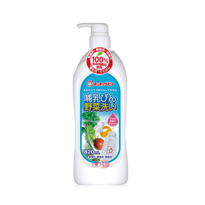 CHUCHU BABY 奶瓶蔬果洗潔劑 820ml